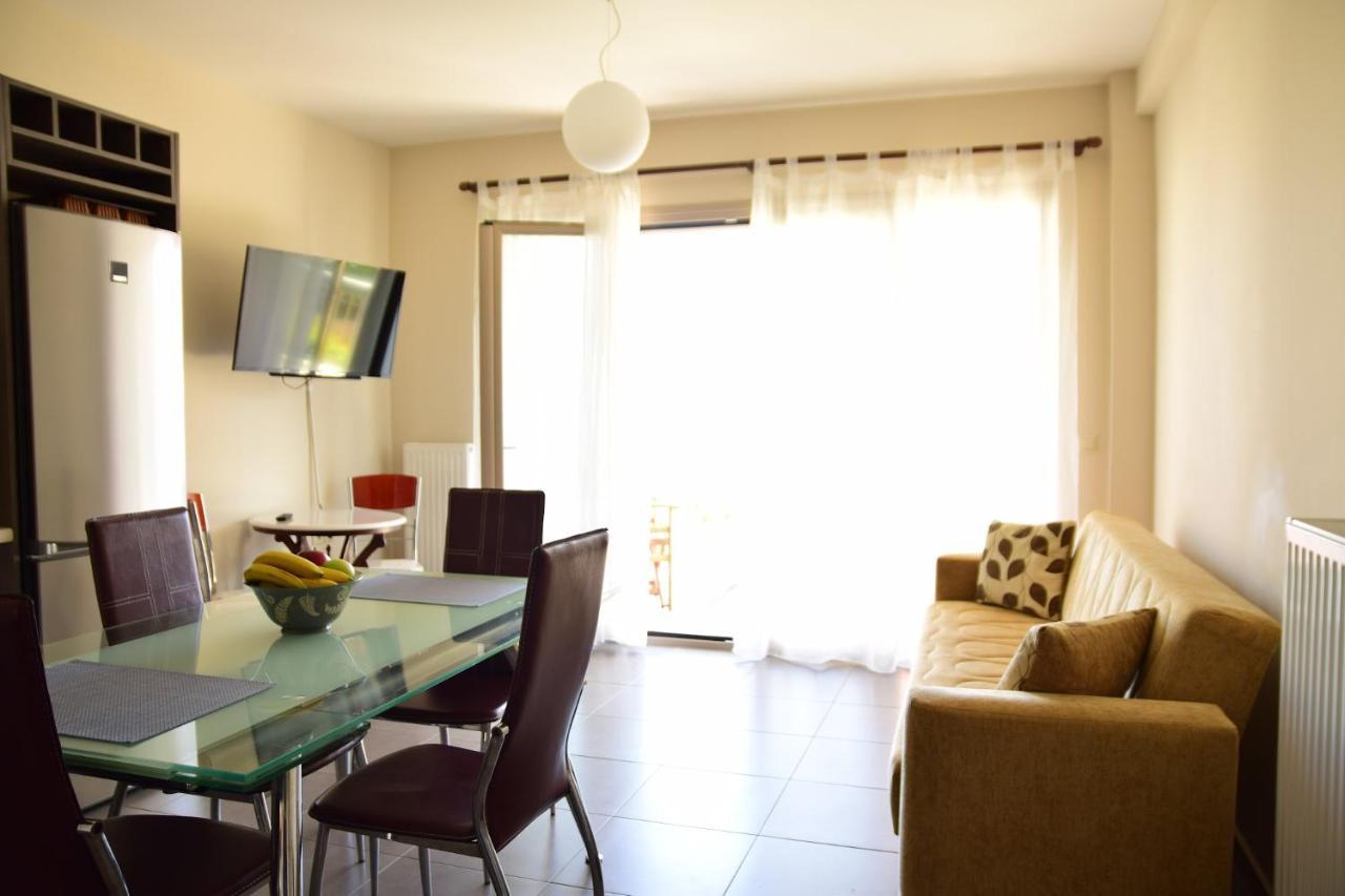 Angelos Apartments Karavomylos Exterior photo